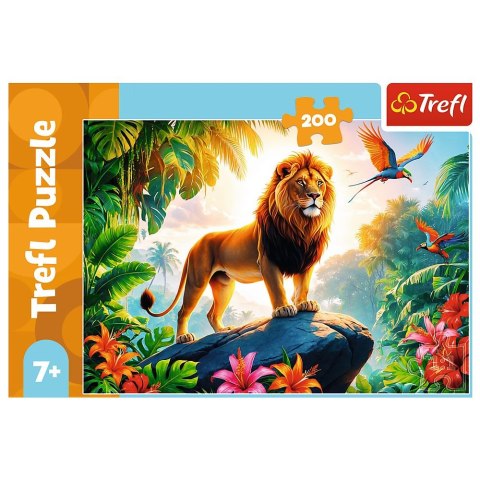 Puzzle Król dzungli 200 el. Trefl (13329)