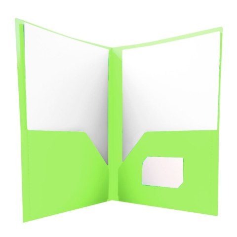 Skoroszyt 5903242103384 A4 zielony polipropylen PP Tetis (BT619-Z (120))