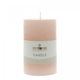 Świeca pieńkowa 6,3X10cm w kolorze Flamingo śr. 60mm Pavoncella (8720935401360)