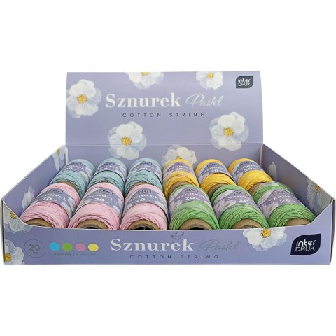 Sznurek szurek PASTEL 5902277345530 20m Interdruk (20m)