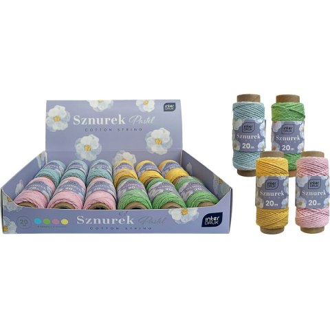 Sznurek szurek PASTEL 5902277345530 20m Interdruk (20m)