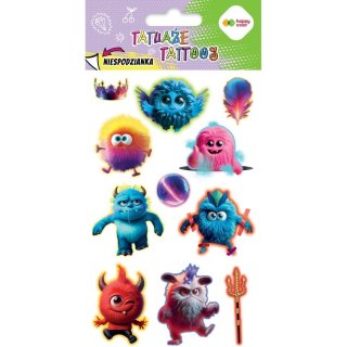 Tatuaż zmywalny Monsters Happy Color (HA 4261 1020-KP04)