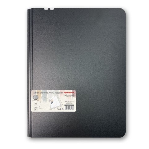 Teczka ofertowa MORANDI granatowa 5906910832678 A4 kolor: czarny Mobi (TT8908)