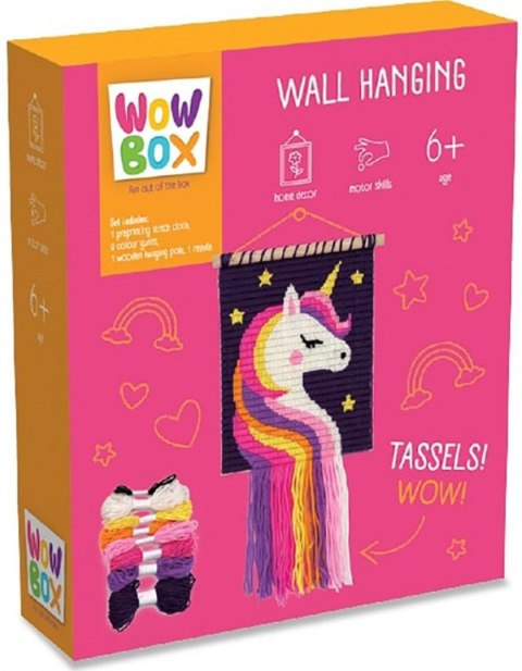 Zestaw kreatywny dla dzieci Wow Box Makrama Jednorożec Tm Toys (WOW0925)