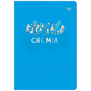 Zeszyt tematyczny A5 60k. 70g krata Interdruk (ZE60#CHEFSC)