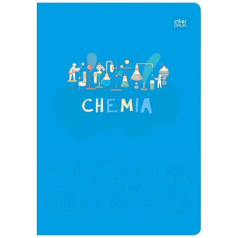 Zeszyt tematyczny A5 60k. 70g krata Interdruk (ZE60#CHEFSC)
