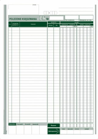 Druk offsetowy O pap. A4 80k. Michalczyk i Prokop (439-1)