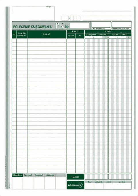 Druk offsetowy O pap. A4 80k. Michalczyk i Prokop (439-1)