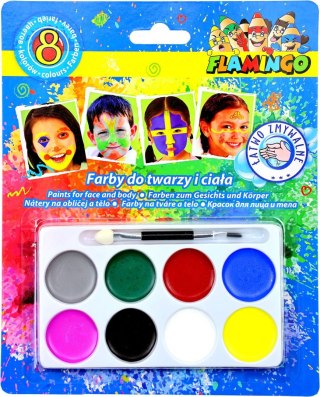 Farba do malowania twarzy 8 kolor. Titanum