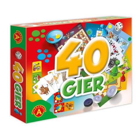 Gra edukacyjna 40 gier Alexander