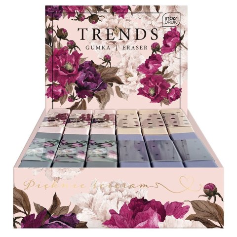Gumka do mazania TRENDS 24szt Interdruk (5902244327710)