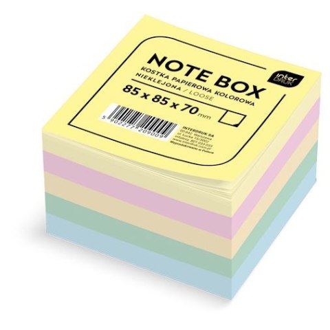 Kostka papierowa mix [mm:] 85x85x 70 Interdruk (KOSPAPFKNK7)