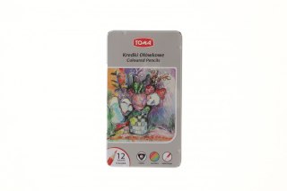 Kredki ołówkowe 12 kol. Toma (TO-550 0 2)