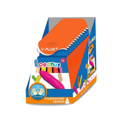 Kredki świecowe 12 kol. Y-plus (152004)