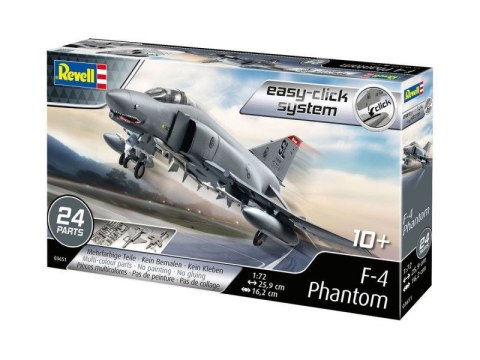 Model do sklejania Samolot Easy Click F-4E Phantom Revell (03651)