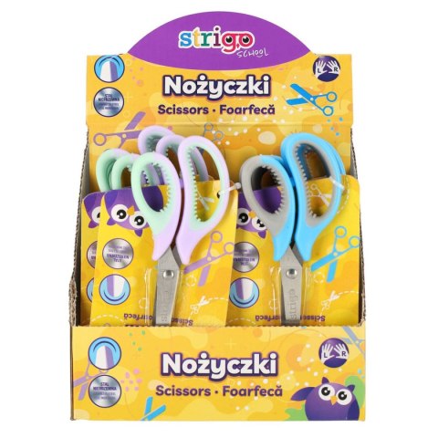 Nożyczki NIEB.-SZARE, FIOL.MIETOWE HB 5905658809768 Strigo (SSC370/371)