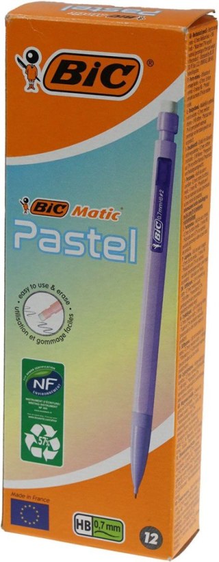 Ołówek automatyczny BIC MATIC PASTEL 0,7 0,7mm Bic (511060)