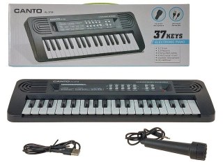 Organy 37 klawiszy z mikrofonem na USB Adar (608603)