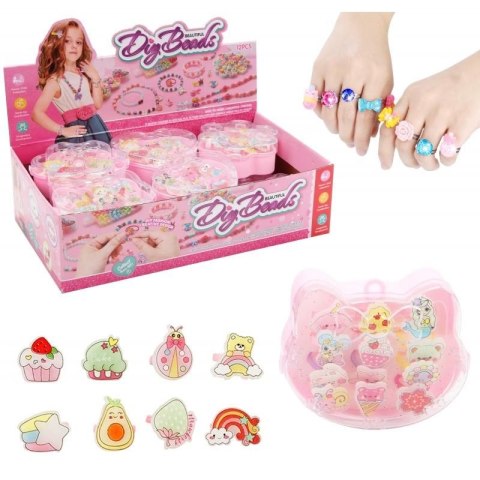 Pierścionek zestaw 12 szt. Trifox (A-0035)