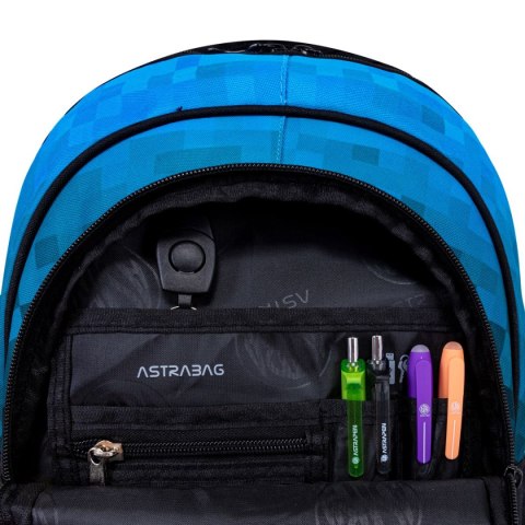 Plecak Astrabag Blue Pixel Astra (502024092)