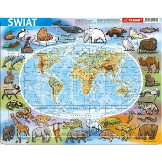 Puzzle Świat fizyczna Demart