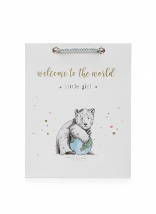 Torba prezentowa little girl, L, 5szt. [mm:] 320x260x 120 Argo (257043)