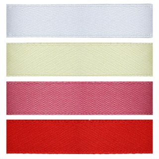 Wstążka Craft-Fun Series 4 kolory 15x2 [mm x m] mix Titanum (2324015-C)