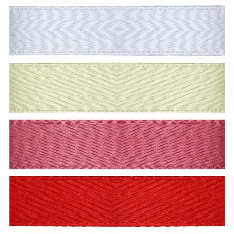 Wstążka Craft-Fun Series 4 kolory 15x2 [mm x m] mix Titanum (2324015-C)