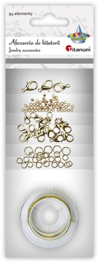 Zestaw do tworzenia biżuterii Craft-Fun Series Akcesoria do biżuterii Titanum (25BJ033120)