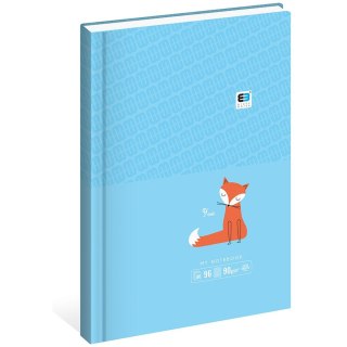 Brulion Black & Blue A6 96k. 80g krata Interdruk (BRA6BBP)