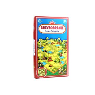 Gra planszowa GRZUBOBRANIE LEŚNIE PRZYGODY grzybobranie Abino