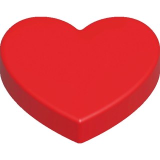 Gumka do mazania HEARTS Interdruk (IGUMKAHEART)