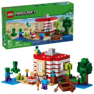 Klocki konstrukcyjne Minecraft Dom TNT w dżungli Lego (21275)