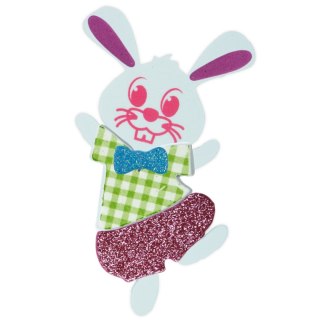 Ozdoba piankowa Craft-Fun Series Króliczki do ubrania 6 szt Titanum (E13)