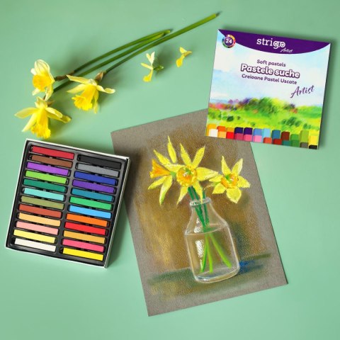 Pastele suche 24 kol 24 kol. Strigo (SSC398)