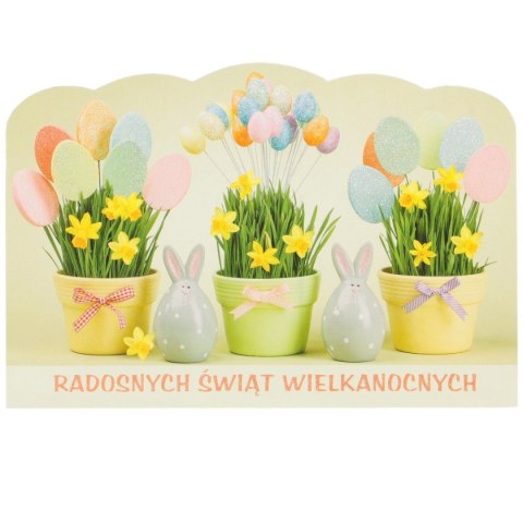 Pocztówka wielkanoc Pol-mak (PLW)