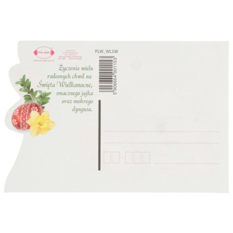 Pocztówka wielkanoc Pol-mak (PLW)