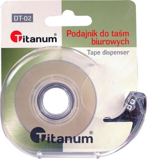 Podajnik do taśmy przezroczysty Titanum (DT-02)