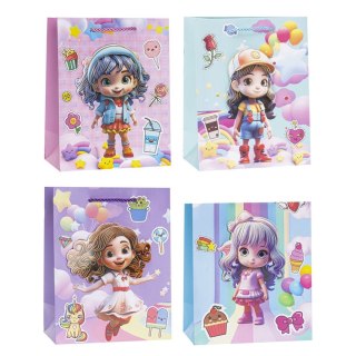 Torba prezentowa A5 Rozette (TD-24081-3D-A5 (18x23x8))