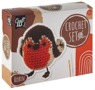 Zestaw kreatywny dla dzieci Ptaszek na szydełku Grafix (2302)