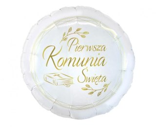 Balon foliowy Komunia Święta (biblia) 18cal Godan (FG-OKSB)
