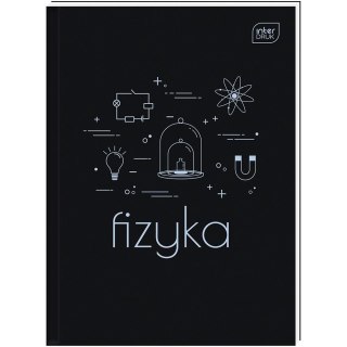 Brulion fizyka A5 80k. 70g krata Interdruk