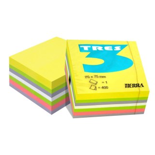 Kostka papierowa kolor [mm:] 75x75 Tres