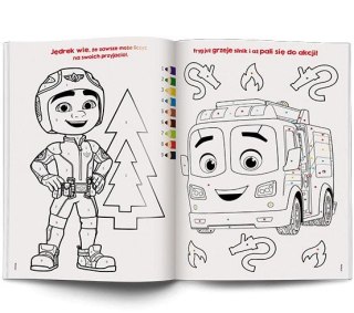 Książka dla dzieci Disney. Straż Ekipa. Kolorowanka według kodu Ameet (KKO 9104)