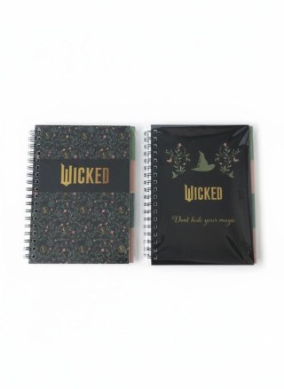 Notes (notatnik) WICKED B5 96k. krata/tagi Rexus