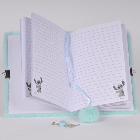 Pamiętnik pluszowy Stitch A5 Paso (DS25FF-3676)