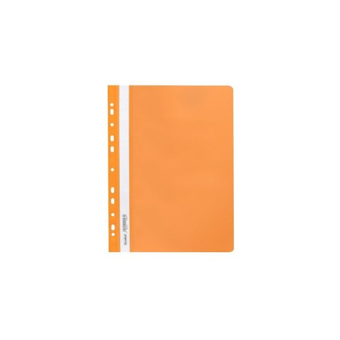 Skoroszyt PP zawieszany A4 pomarańczowy polipropylen PP Biurfol (SPP-02-08)
