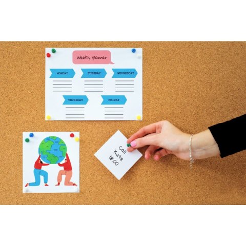 Tablica korkowa R.ALUMINIOWA [mm:] 600x800 Memoboards (MTC080060.00.02.05)