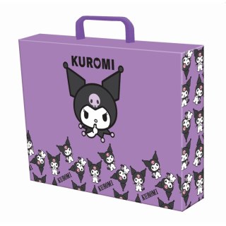 Teczka kartonowa na zatrzask Kuromi A4 mix Unipap