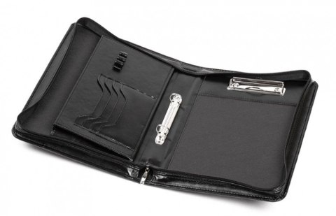 Teczka konferencyjna A5 czarny ekoskóra Jan-Pol Bis (AK-06)